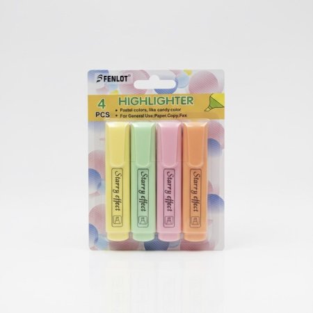طقم الوان تحديد هايلايتر 4 لون