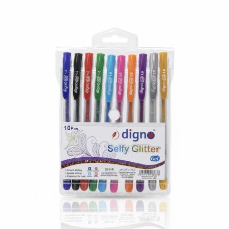 طقم اقلام حبر 10 لون