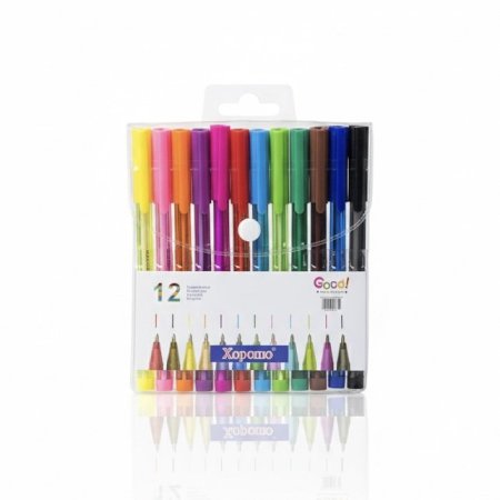 طقم اقلام حبر 12 لون